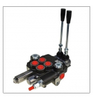 2-section hydraulic distributor, one floating section